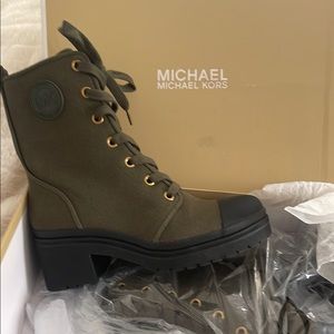 Michael Kors Men's Olive Boots